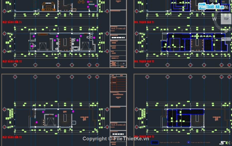 mẫu nhà phố 3 tầng,Cad nhà phố 3 tầng,Nhà phố 3 tầng 4.5x20m,bản vẽ nhà phố 3 tầng,full bản vẽ nhà 3 tầng